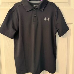 Under Armour Black Polo Shirt